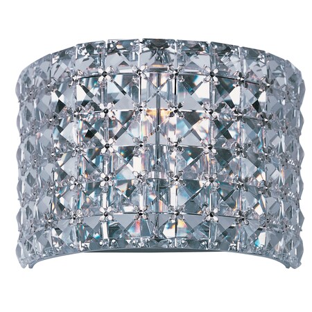 Maxim Lighting Vision 1-Light 8" Wide Polished Chrome Wall Sconce 39938BCPC